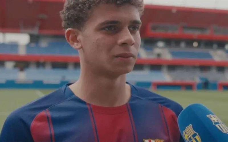 ماذا قال حمزة عبد الكريم عقب تسجيله هدفه الأول مع فريق برشلونة؟